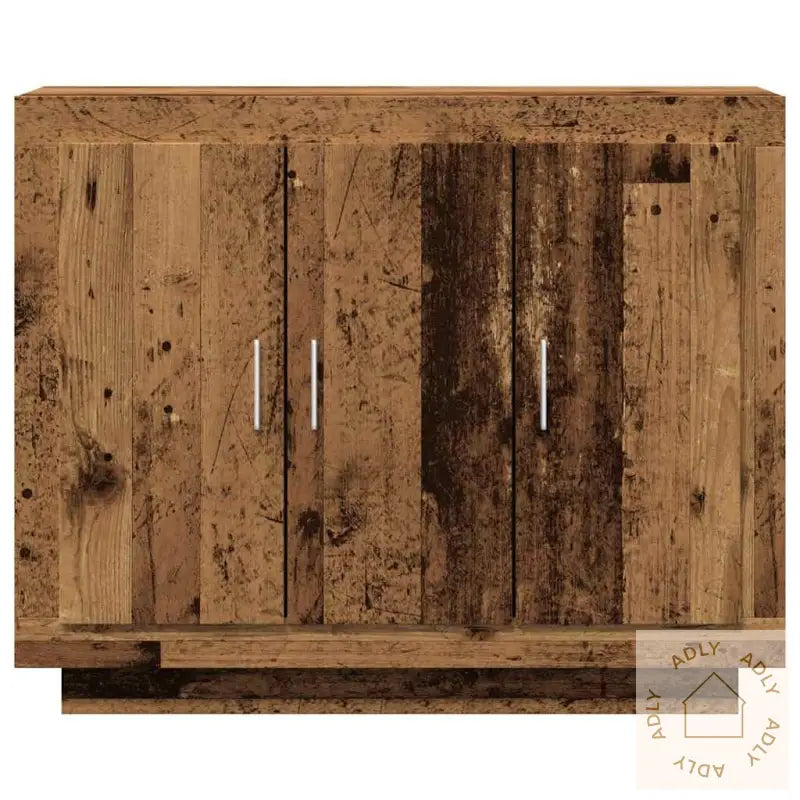 Skjenk Gammelt Tre 92X35X75 Cm Konstruert Tre
