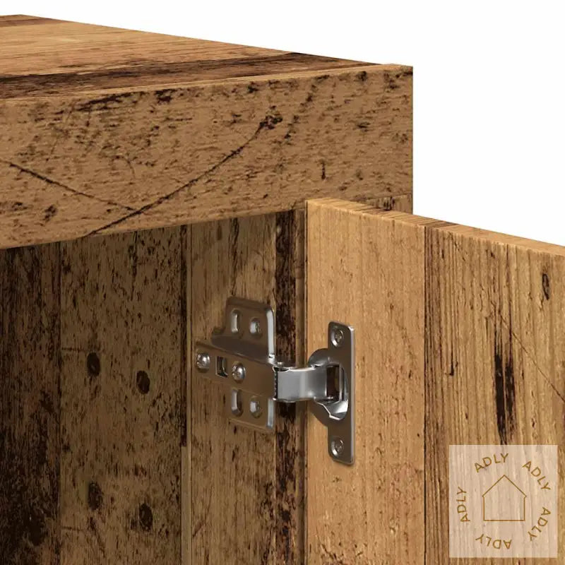 Skjenk Gammelt Tre 92X35X75 Cm Konstruert Tre