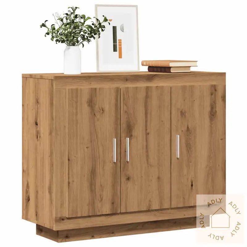 Skjenk Artisan Eik 92X35X75 Cm Konstruert Tre