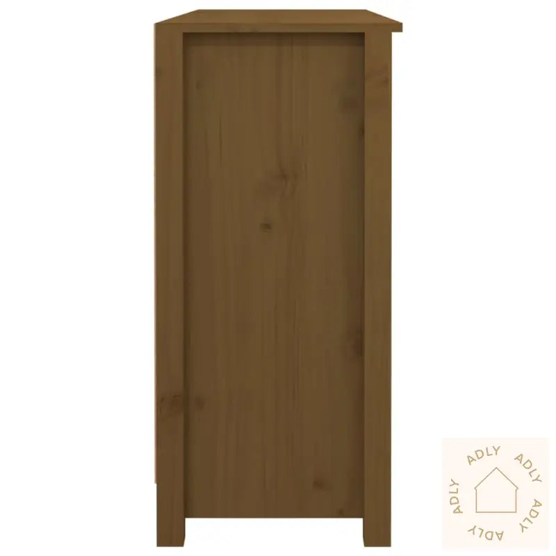 Skjenk Honningbrun 100X35X74,5 Cm Heltre Furu