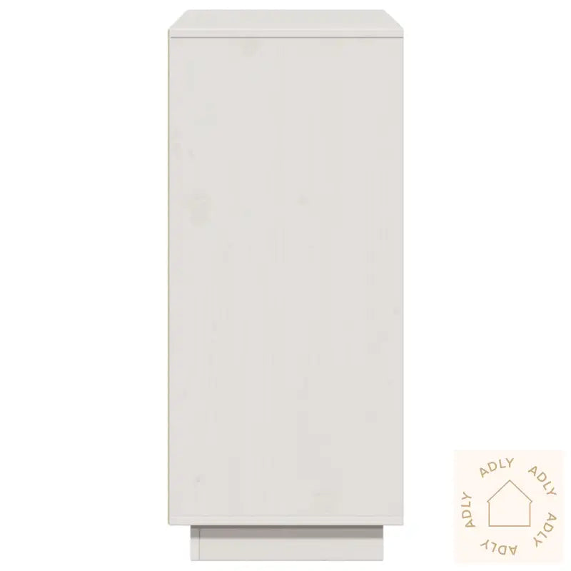 Skjenk Hvit 110,5X35X80 Cm Heltre Furu