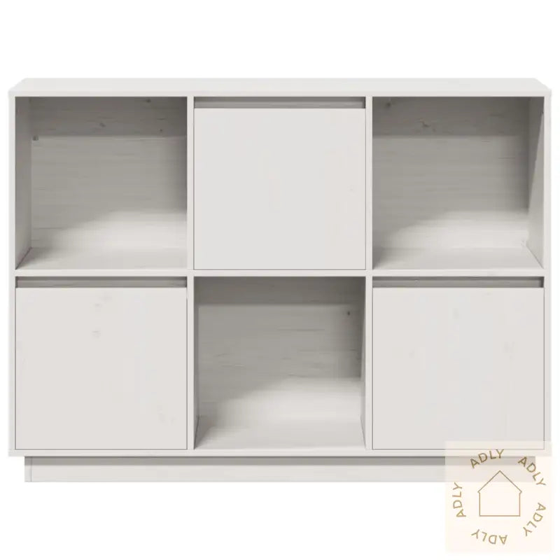 Skjenk Hvit 110,5X35X80 Cm Heltre Furu