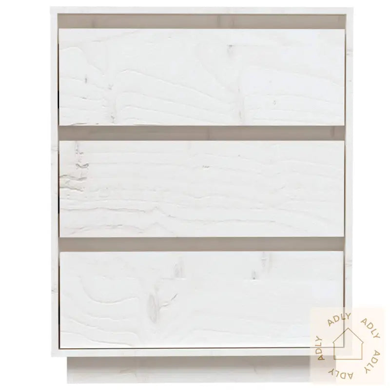 Skjenk Hvit 60X34X75 Cm Heltre Furu