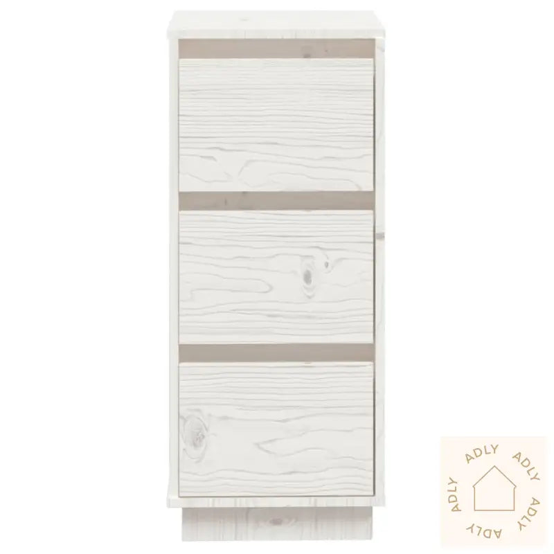 Skjenk Hvit 32X34X75 Cm Heltre Furu