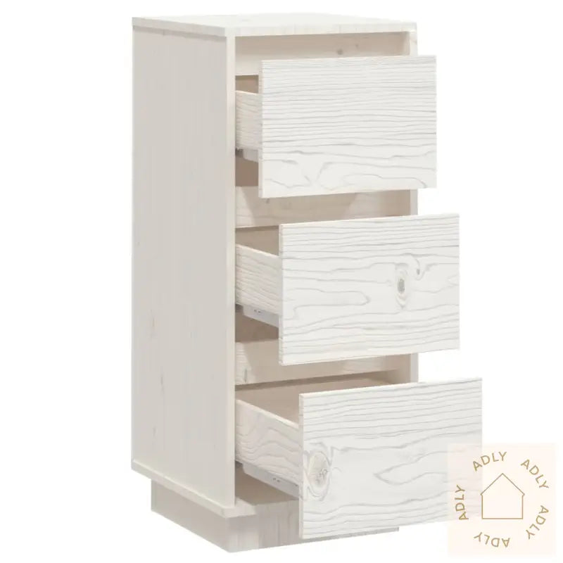 Skjenk Hvit 32X34X75 Cm Heltre Furu