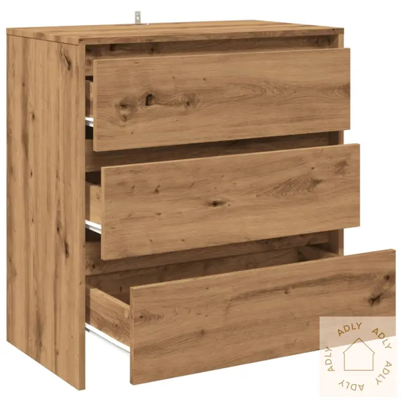 Skjenk Artisan Eik 70X41X75 Cm Konstruert Tre