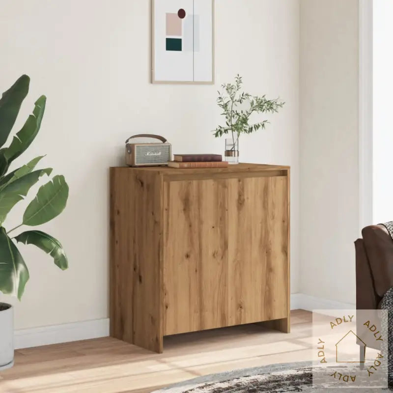 Skjenk Artisan Eik 70X41X75 Cm Konstruert Tre