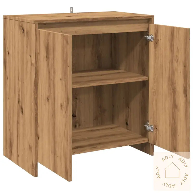 Skjenk Artisan Eik 70X41X75 Cm Konstruert Tre
