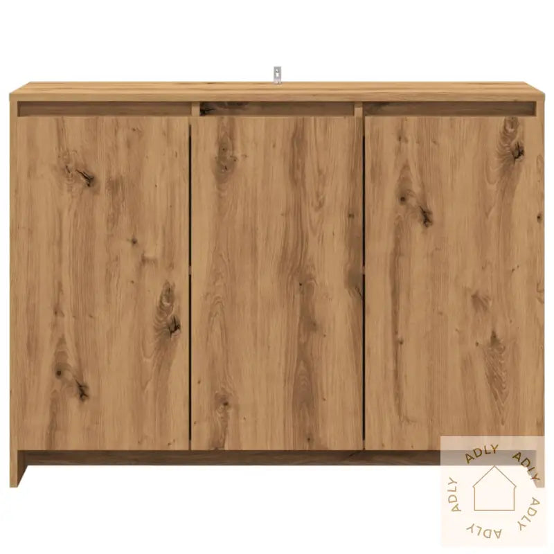 Skjenk Artisan Eik 102X33X75 Cm Konstruert Tre