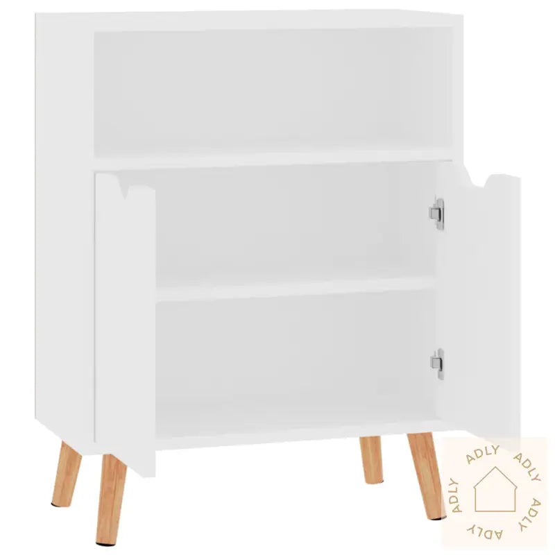 Skjenk Hvit 60X30X72 Cm Konstruert Tre