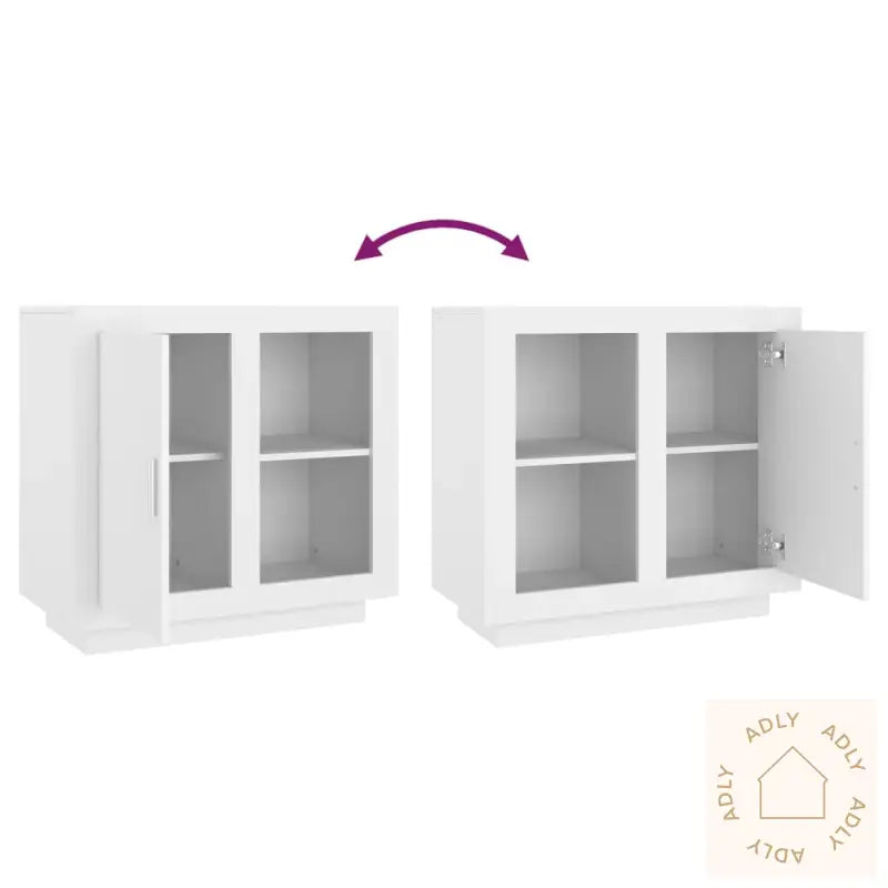 Skjenk Hvit 80X40X75 Cm