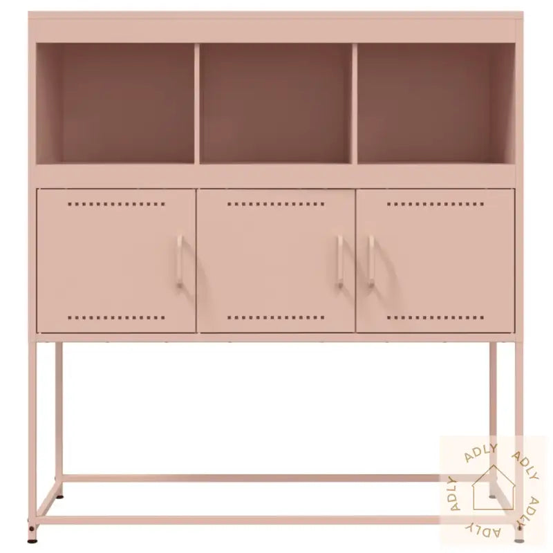 Skjenk Rosa 100,5X39X107 Cm Stål