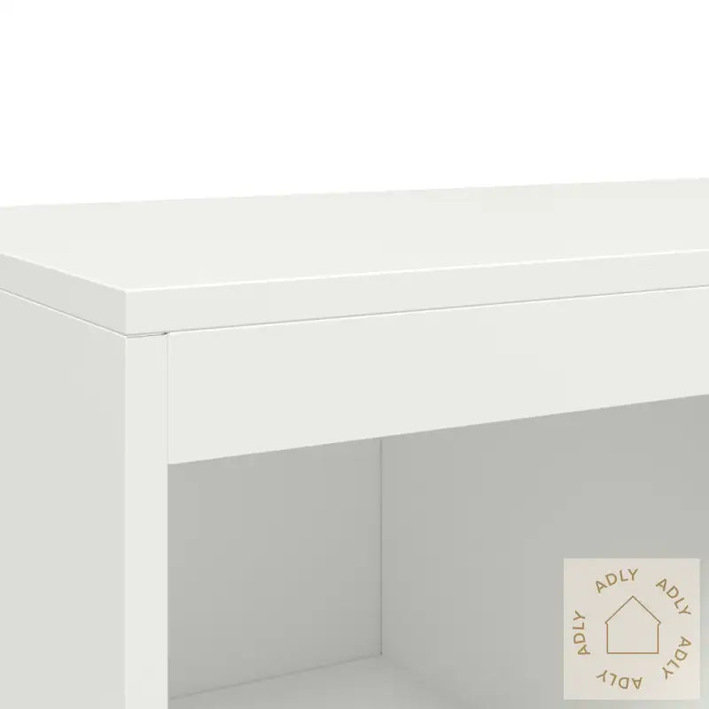 Highboard Hvit 68X39X111,5 Cm Stål