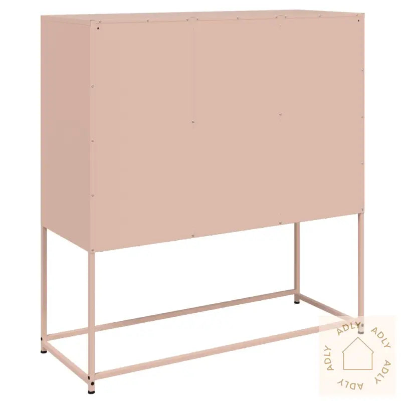 Skjenk Rosa 100,5X39X107 Cm Stål