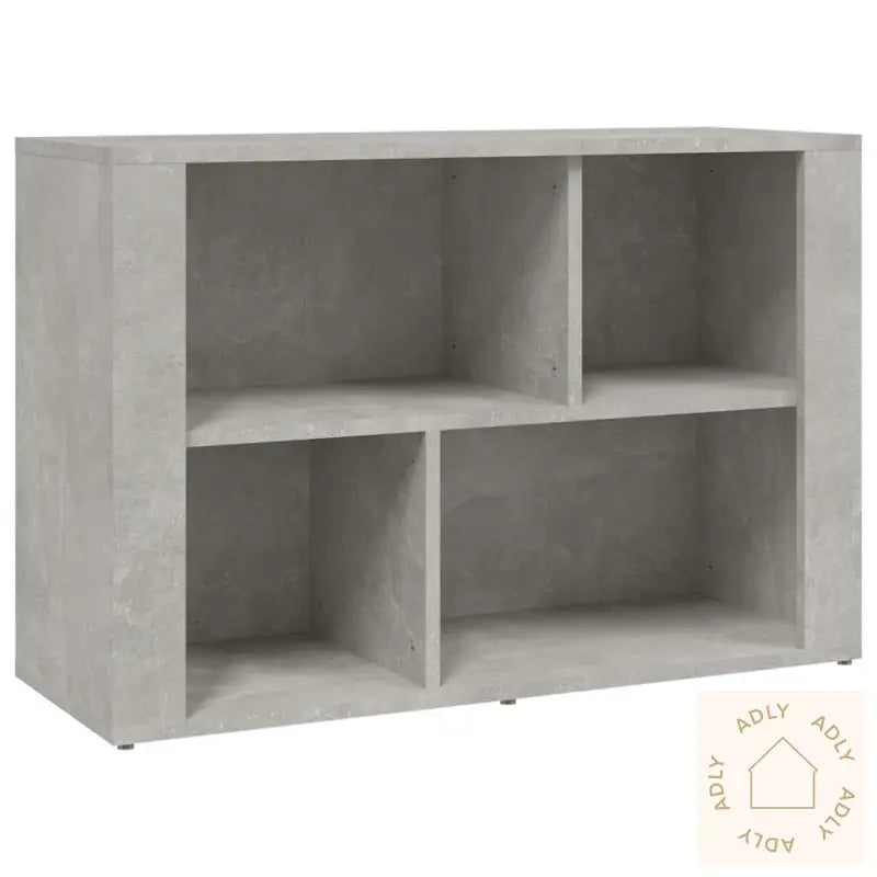 Skjenk Betonggrå 80X30X54 Cm Konstruert Tre