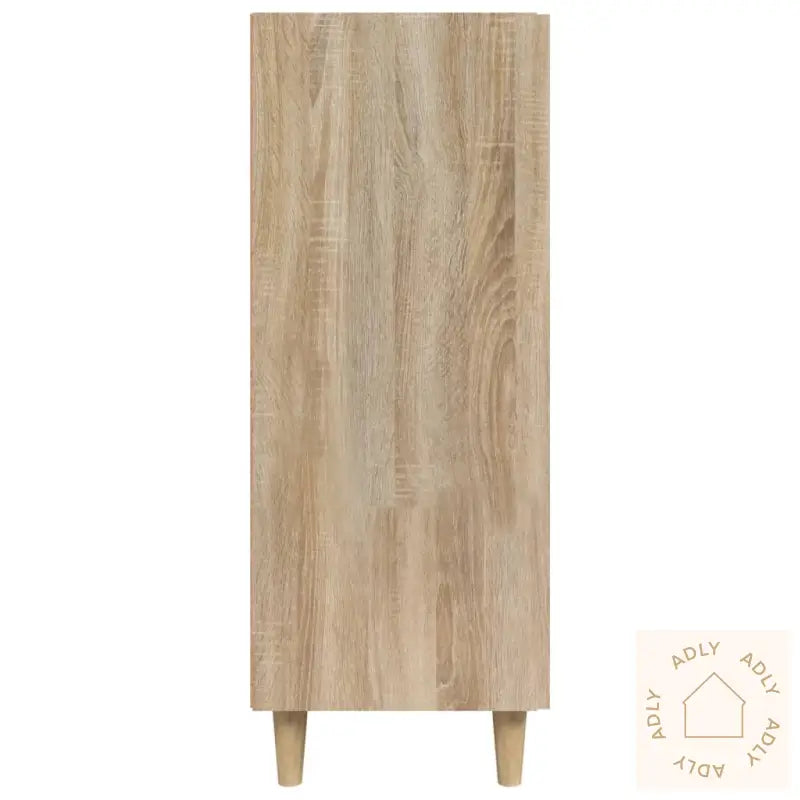 Skjenk Sonoma Eik 69,5X34X90 Cm Konstruert Tre