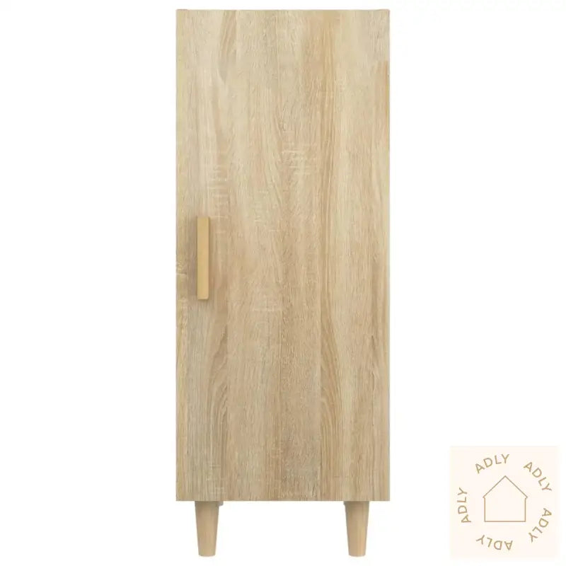 Skjenk Sonoma Eik 34,5X34X90 Cm Konstruert Tre