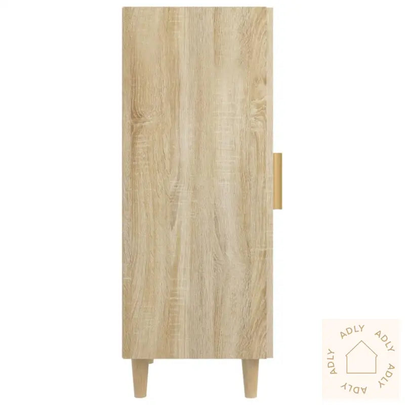 Skjenk Sonoma Eik 34,5X34X90 Cm Konstruert Tre