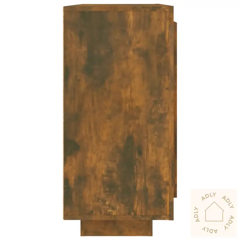 Skjenk Røkt Eik 92X35X75 Cm Konstruert Tre