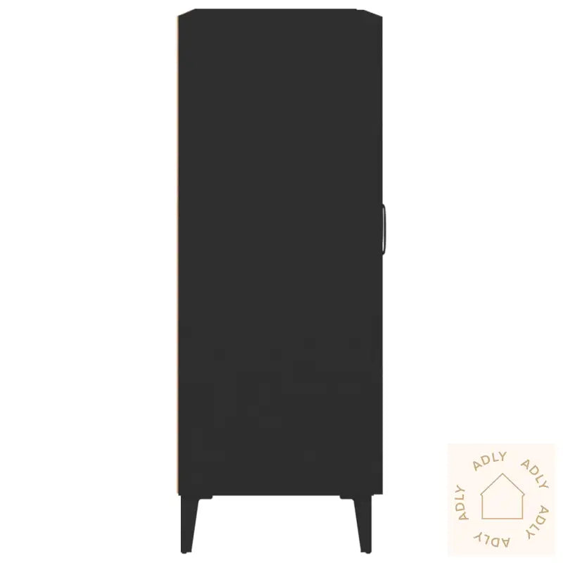 Skjenk Svart 69,5X34X90 Cm Konstruert Tre