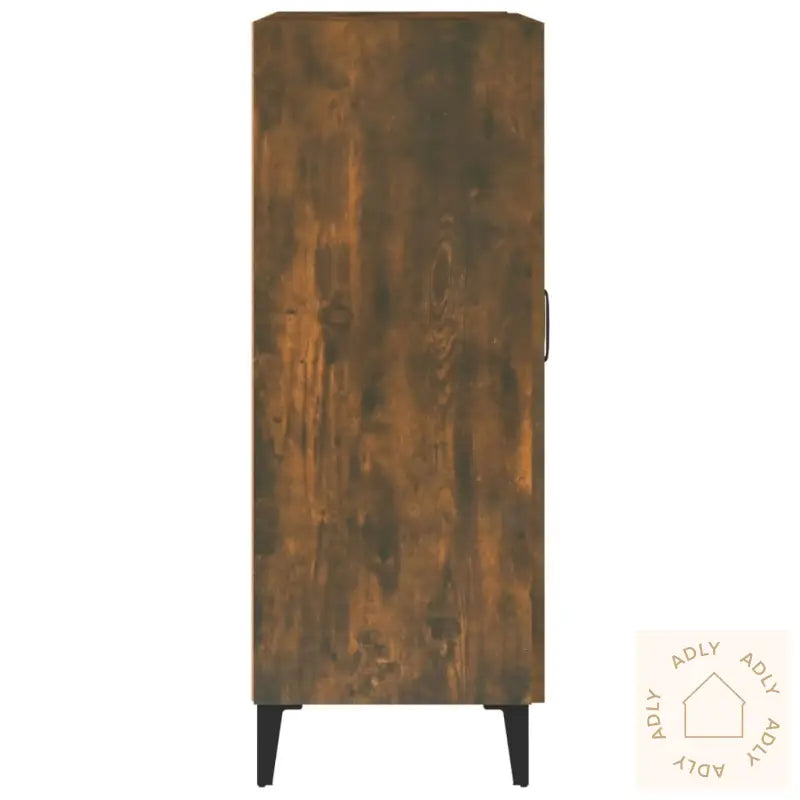 Skjenk Røkt Eik 69,5X34X90 Cm Konstruert Tre