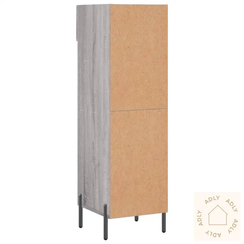 Skohylle Grå Sonoma 30X35X105 Cm Konstruert Tre