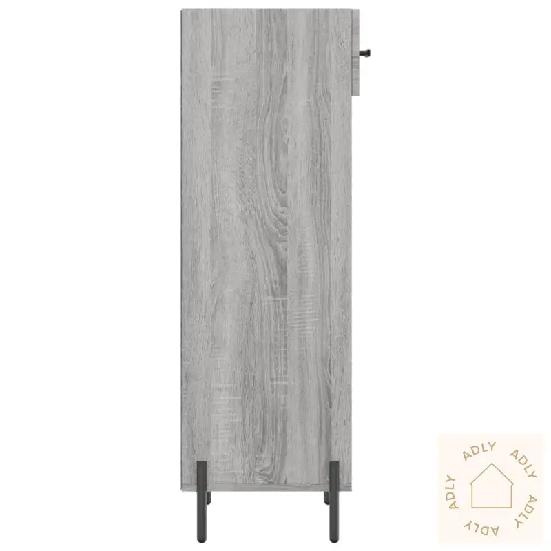 Skohylle Grå Sonoma 30X35X105 Cm Konstruert Tre