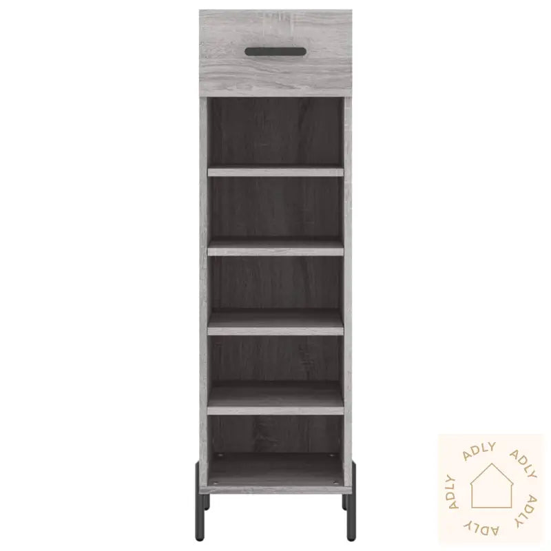 Skohylle Grå Sonoma 30X35X105 Cm Konstruert Tre