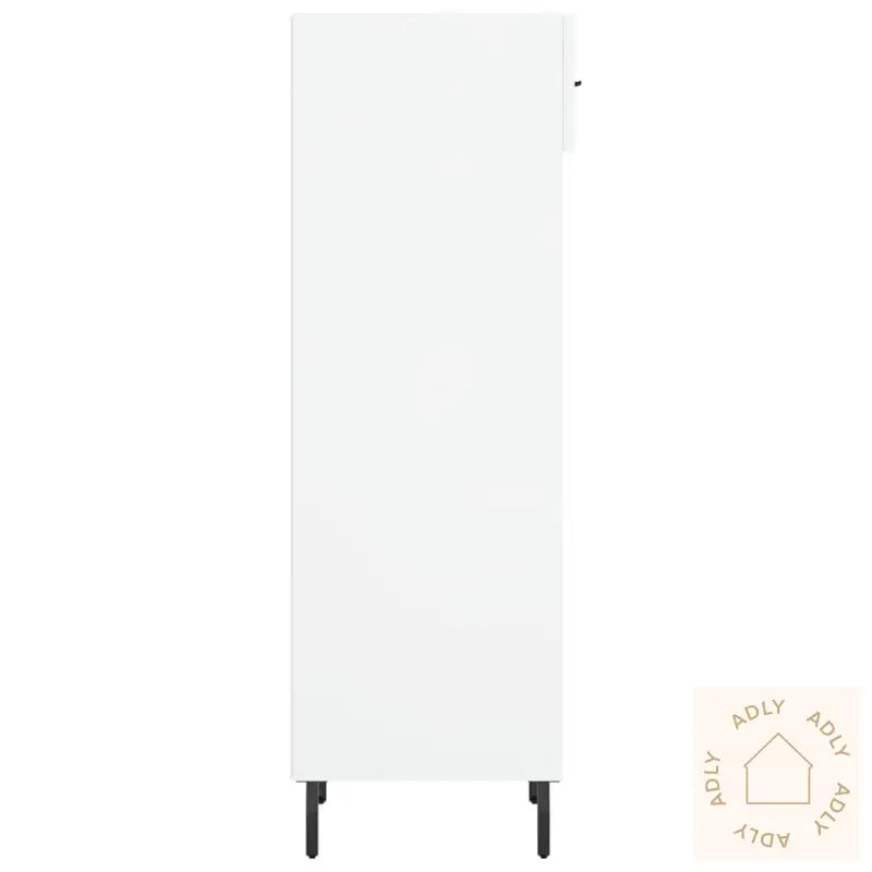 Skohylle Hvit 30X35X105 Cm Konstruert Tre