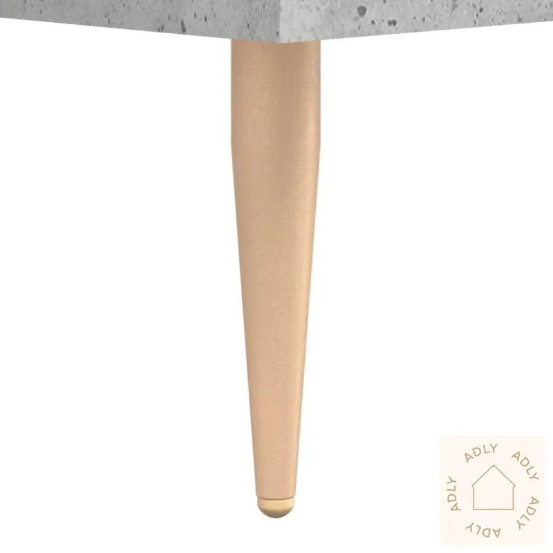 Skohylle Betonggrå 60X35X105 Cm Konstruert Tre