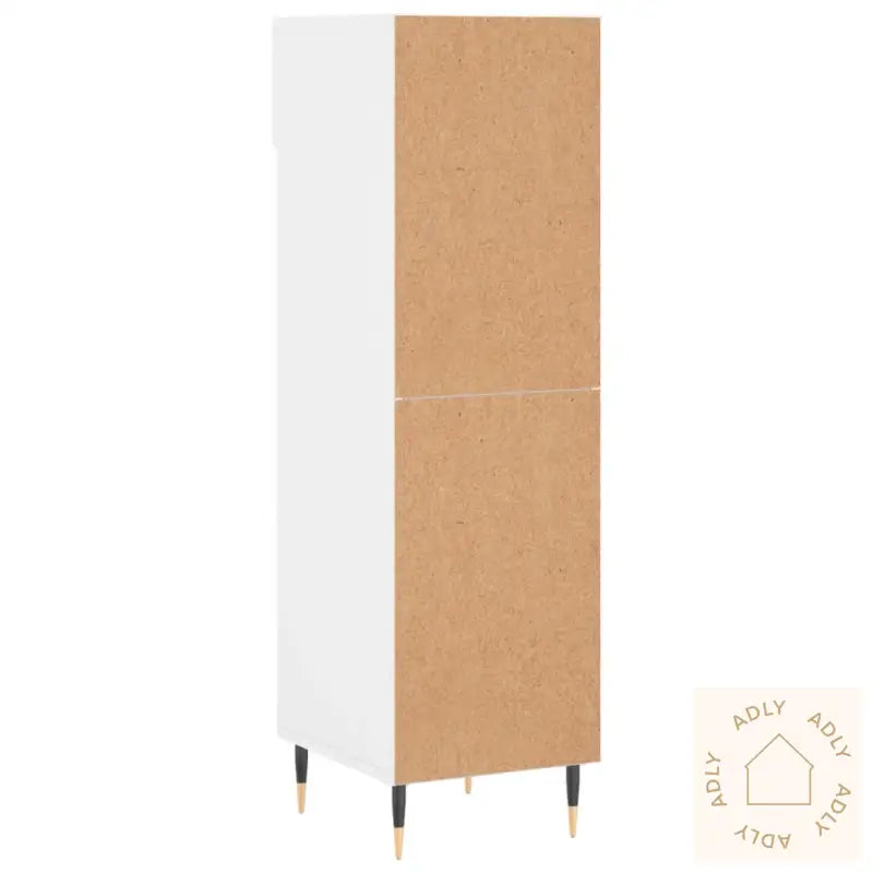 Skohylle Hvit 30X35X105 Cm Konstruert Tre