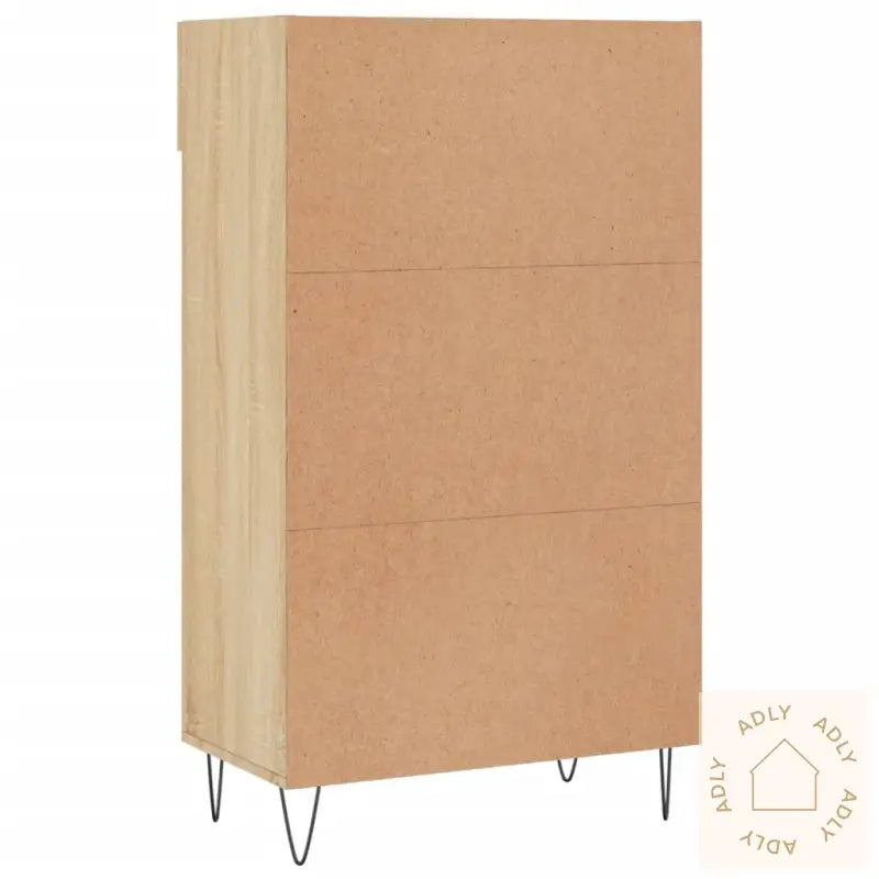 Skohylle Sonoma Eik 60X35X105 Cm Konstruert Tre