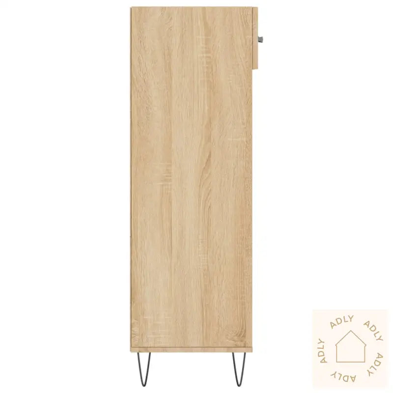 Skohylle Sonoma Eik 60X35X105 Cm Konstruert Tre
