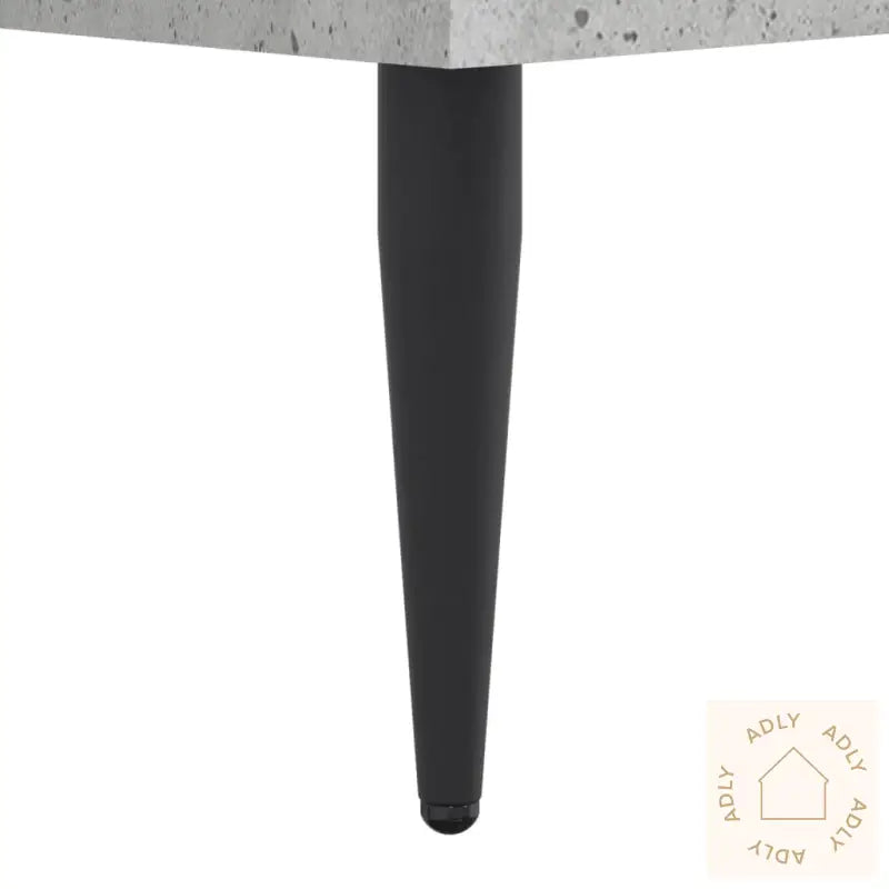 Skohylle Betonggrå 60X35X105 Cm Konstruert Tre