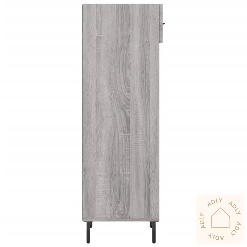 Skohylle Grå Sonoma 30X35X105 Cm Konstruert Tre