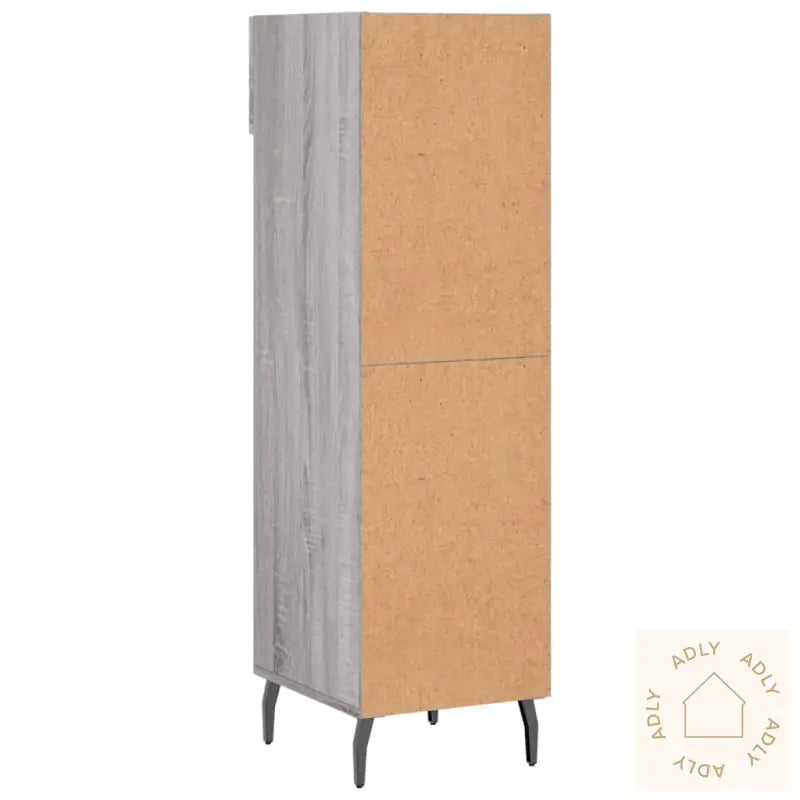 Skohylle Grå Sonoma 30X35X105 Cm Konstruert Tre