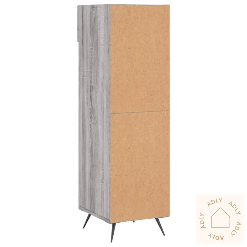 Skohylle Grå Sonoma 30X35X105 Cm Konstruert Tre