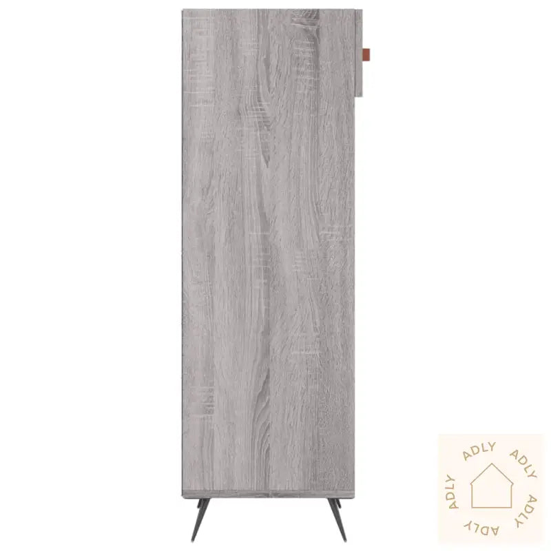 Skohylle Grå Sonoma 30X35X105 Cm Konstruert Tre