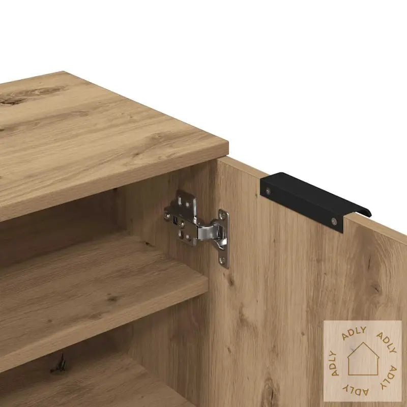 Skohylle Artisan Eik 29,5X35X100,5 Cm Konstruert Tre