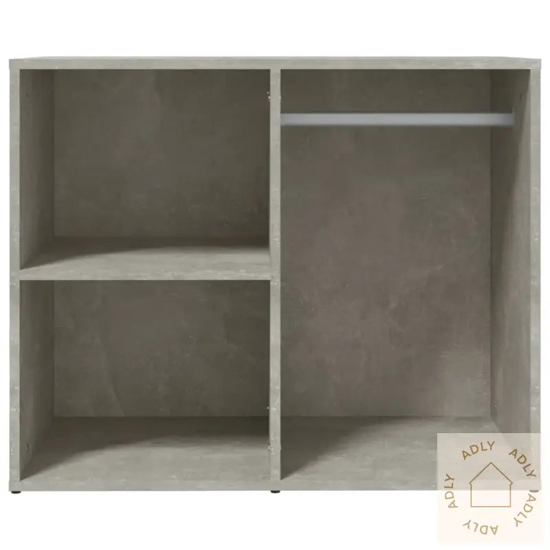 Sminkeskap Betonggrå 80X40X65 Cm Konstruert Tre