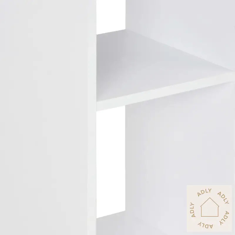 Barbord Hvit Og Betong 60X60X110 Cm