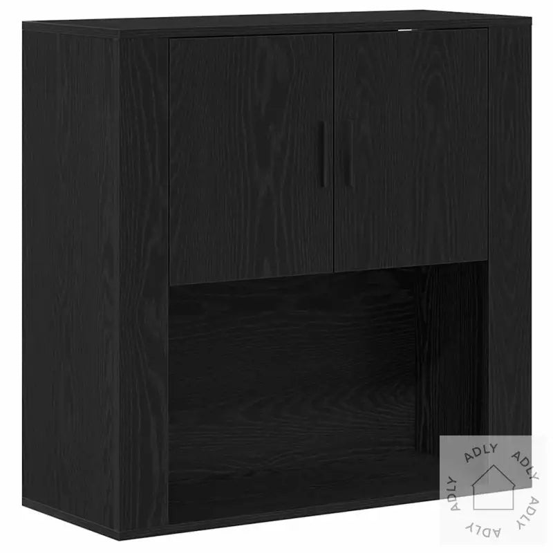 Høybo Black Oak 80X33X150 Cm Konstruert Tre
