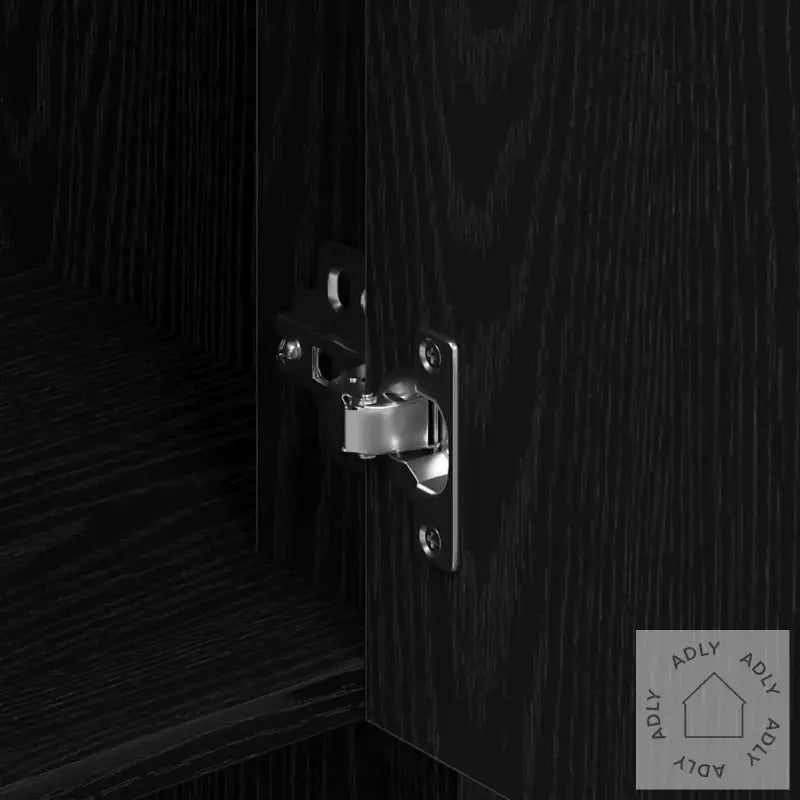 Høybo Black Oak 80X33X150 Cm Konstruert Tre