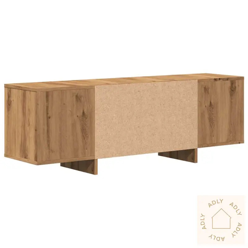 Tv-Benk Artisan Eik 120X30X40,5 Cm Konstruert Tre
