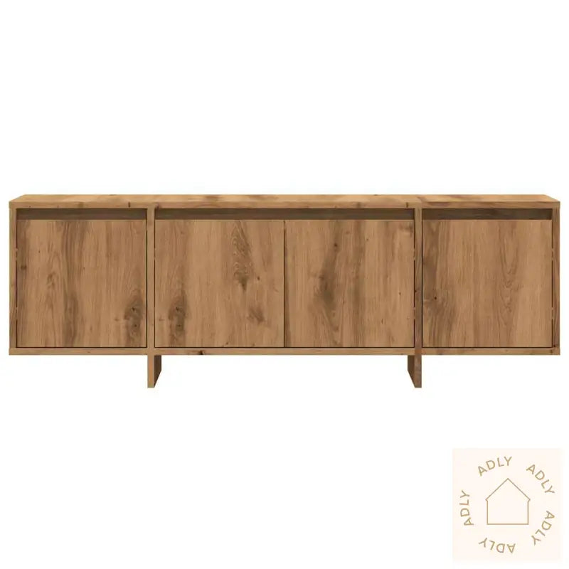 Tv-Benk Artisan Eik 120X30X40,5 Cm Konstruert Tre