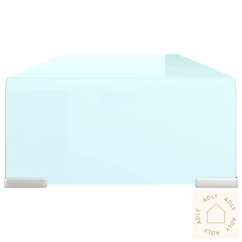 Tv-Benk Glass Grønn 60X25X11 Cm