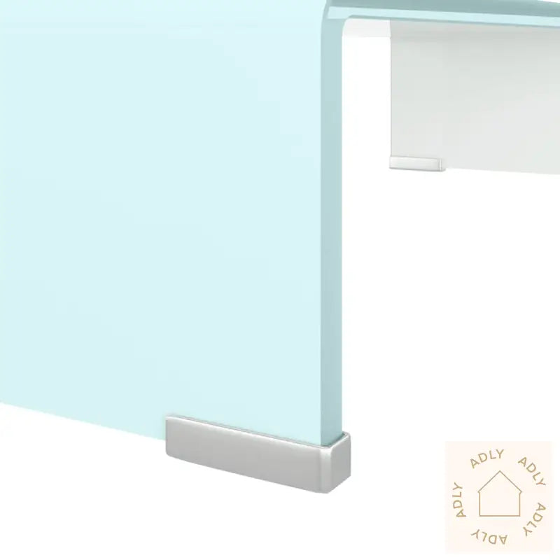 Tv-Benk Glass Grønn 60X25X11 Cm