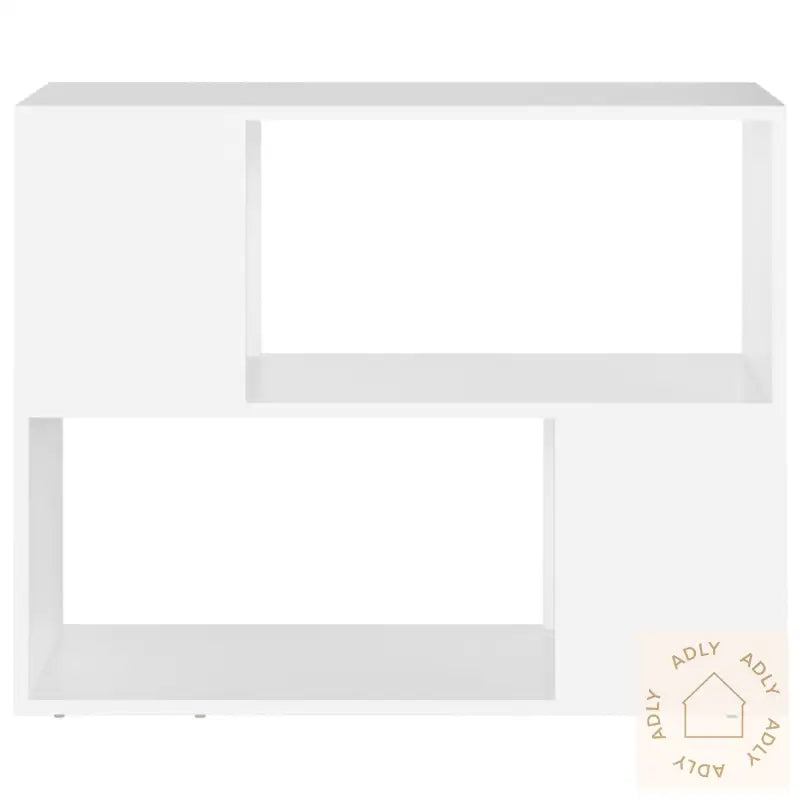 Tv-Benk Hvit 80X24X63 Cm Konstruert Tre