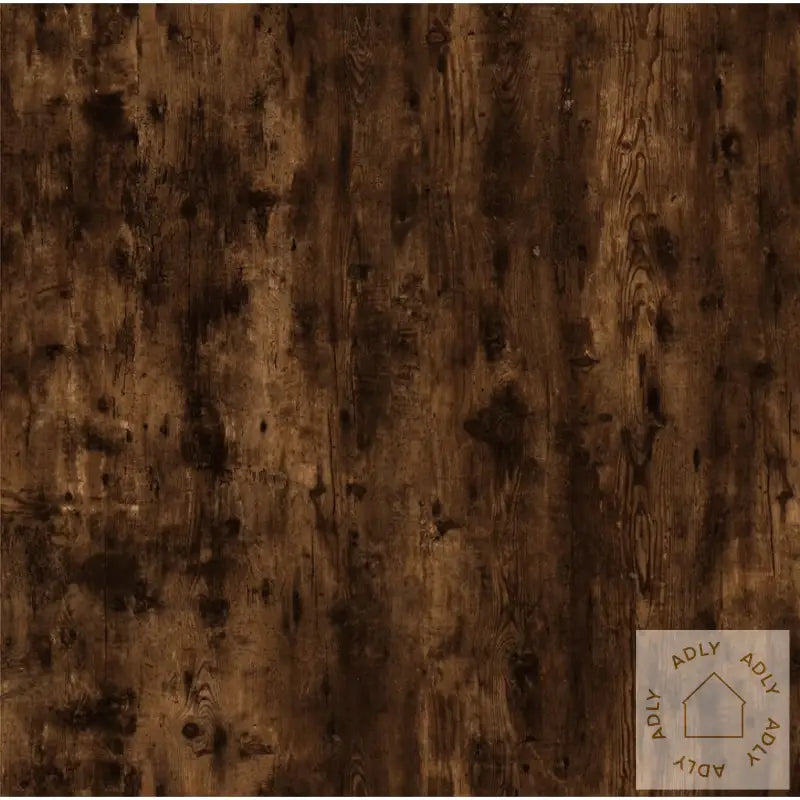 Vegghengt Tv-Benk Røkt Eik 40X34,5X100 Cm