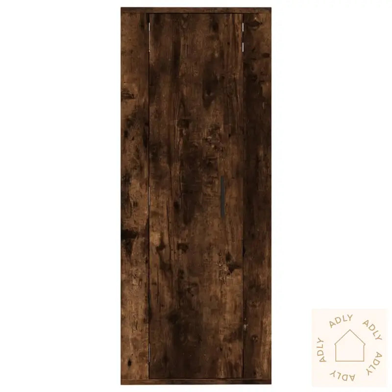 Vegghengt Tv-Benk Røkt Eik 40X34,5X100 Cm